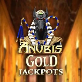 Anubis Gold Jackpots logo by Inspired Gaming at Seven Casino