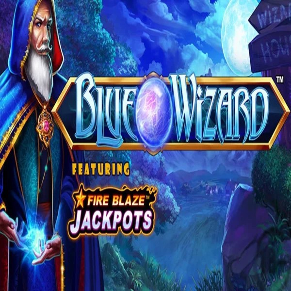 Try Blue Wizard Fire Blaze Jackpots slot by Rarestone Gaming on seven-be.com – logo image