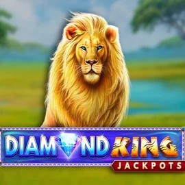 Diamond King Jackpots logo by SpinPlay Games at Seven Casino
