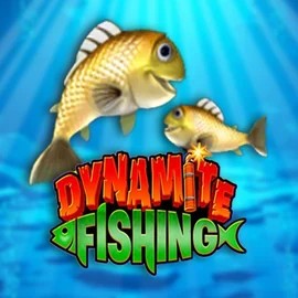 Dynamite Fishing online game logo by Inspired Gaming on seven-be.com