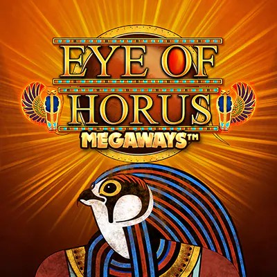 Eye of Horus Megaways logo by Blueprint Gaming Seven Casino