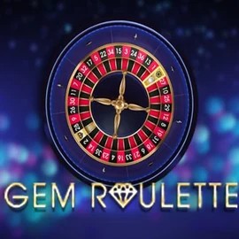 Gem Roulette online game logo by iSoftBet on seven-be.com