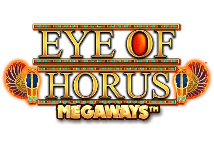 Eye of Horus Megaways logo by Blueprint Gaming at Seven Casino