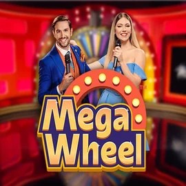Official Live Casino logo: Mega Wheel by Pragmatic Play at Seven Casino