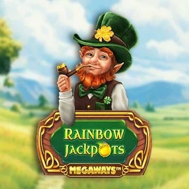 Official Jackpots logo: Rainbow Jackpots Megaways by Red Tiger Gaming at Seven Casino