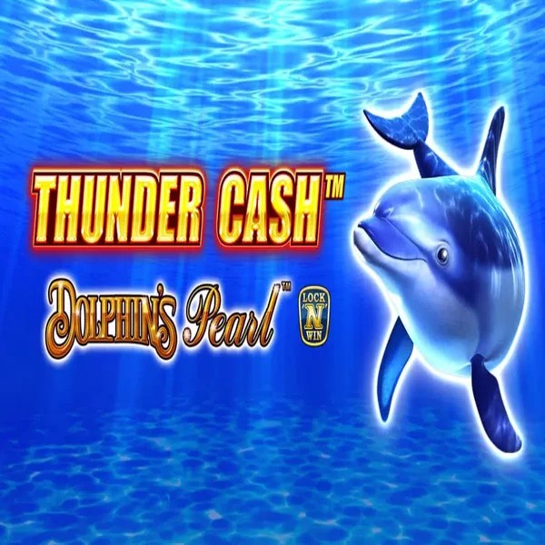 Thunder Cash Dolphins Pearl logo by Novomatic at Seven Casino