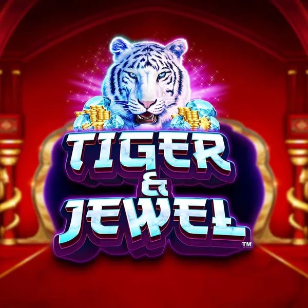 Tiger and Jewel slot visual from Greentube available on seven-be.com