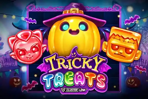Tricky Treats slot icon by Push Gaming, available at Seven Casino